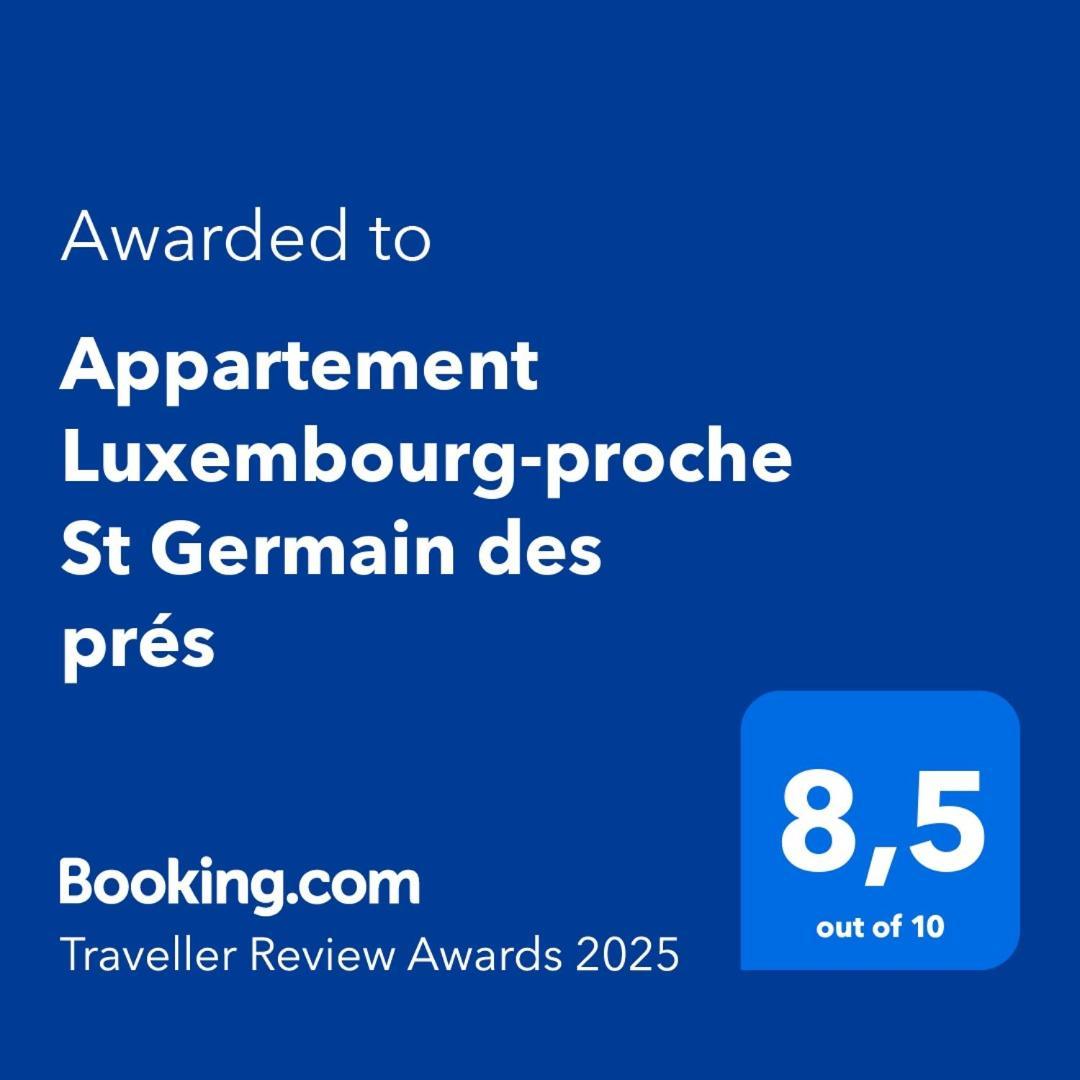 פריז Appartement Luxembourg-Proche St Germain Des Pres מראה חיצוני תמונה